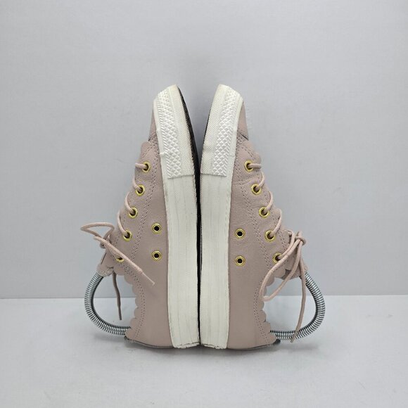 Converse | Chuck Taylor's All-Star pastel pink leather low-top sneakers WMS 6.5 - Picture 7 of 8